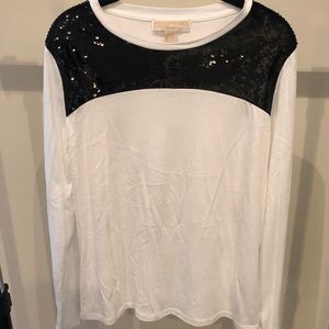 Sequined Michael Kors shirt